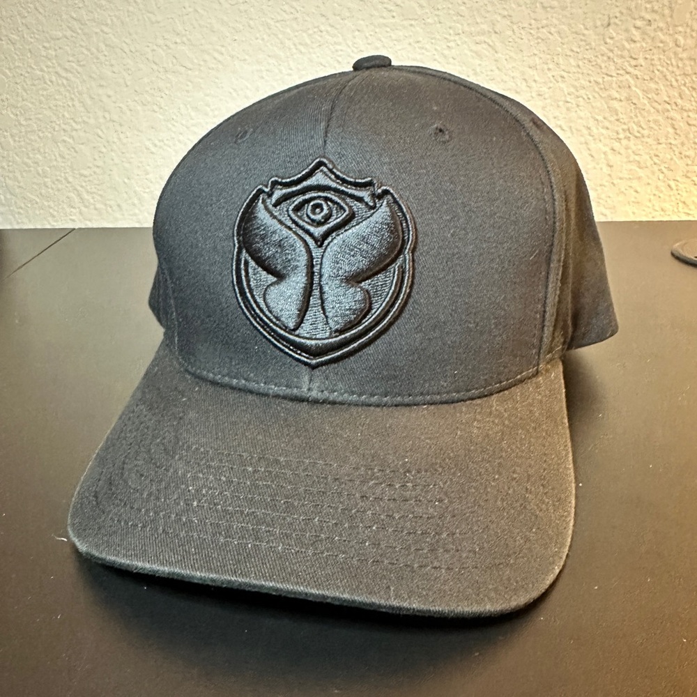 Tomorrowland (music festival) Black Cap with Embroidered Logo - SnapBack